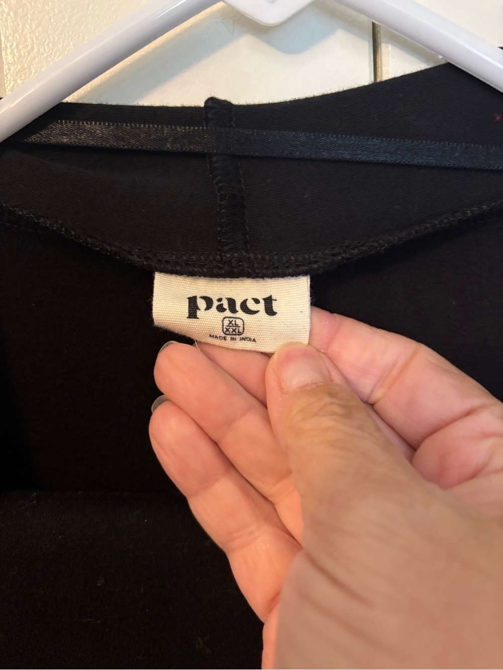 Pact Black Open Drape Women's Cardigan with Pockets and Joggers. Both xxl - Picture 2 of 13